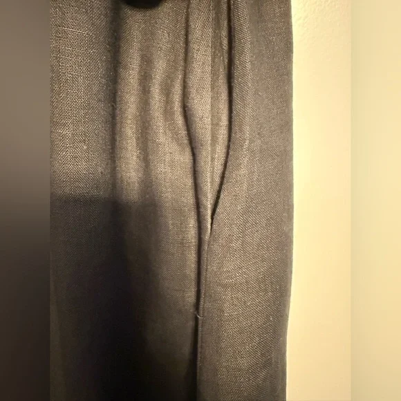 BANANA REPUBLIC Linen V-Neck Maxi Dress NWT - M - Picture 14 of 16